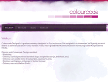 Tablet Screenshot of colourcode.co.za
